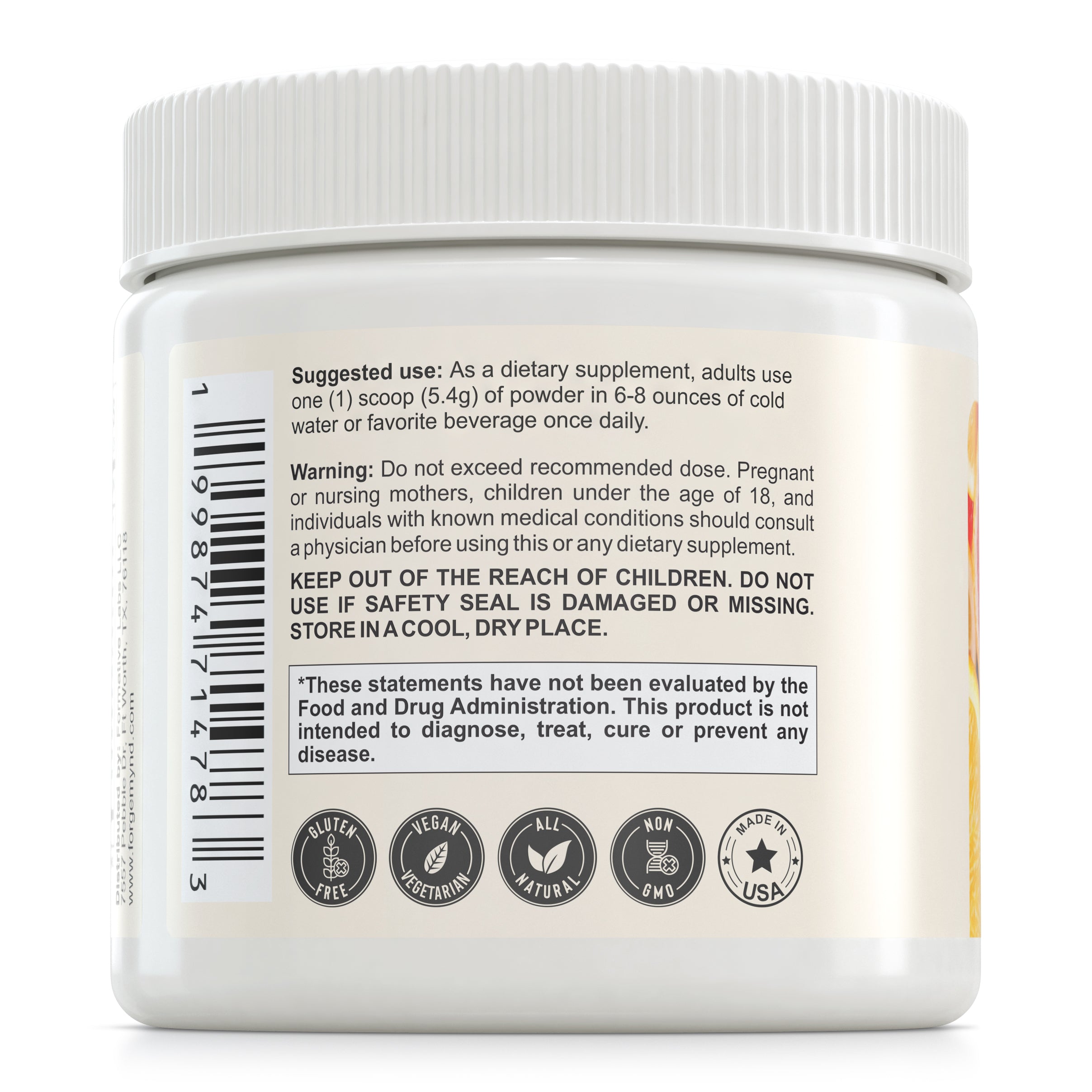 Glow Greens powder (Citrus Punch)